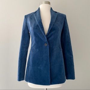 Theory Blue Modern Corduroy Power Jacket 2